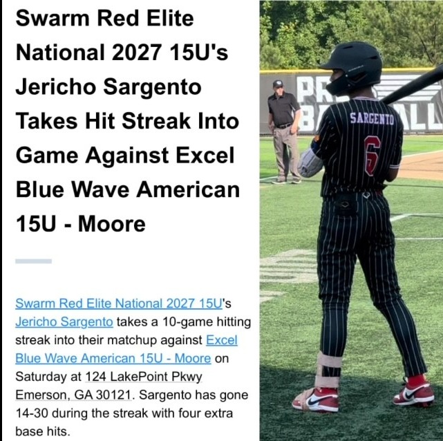 Contact Jericho Sargento the baseball player from Zarqa at College Athlete Advantage platform